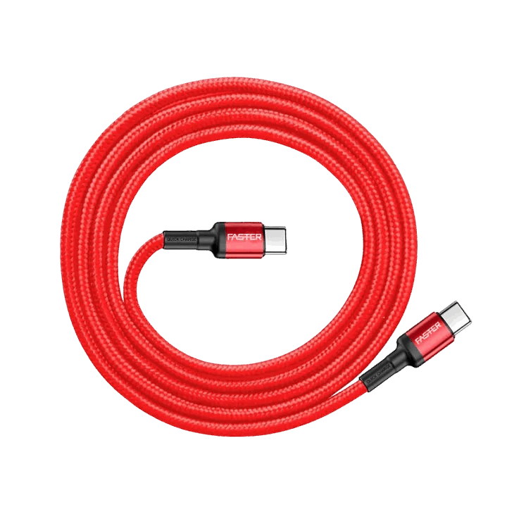 FASTER FC-60W Type-C To Type-C 3A PD Cable