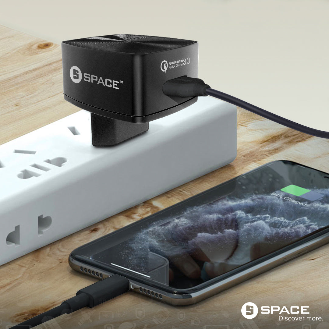 Space WC 130 Wall Charger 3.0 Fast Charger Space WC-130