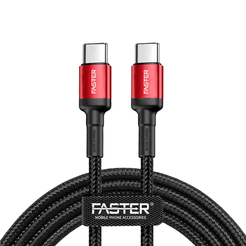 FASTER FC-60W Type-C To Type-C 3A PD Cable