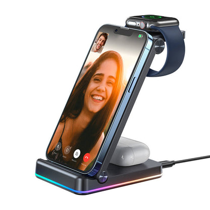 Joyroom JR-WQN01 3 in 1 Magnetic Charging Station Charger
