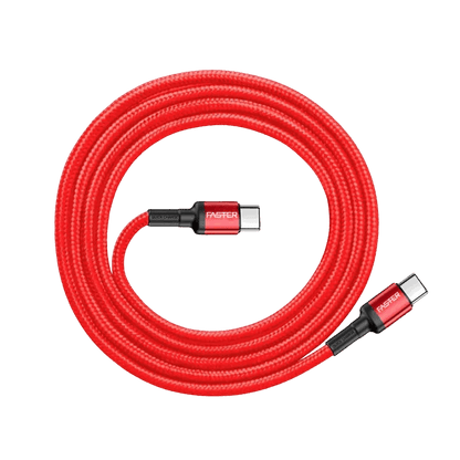 FASTER FC-60W Type-C To Type-C 3A PD Cable