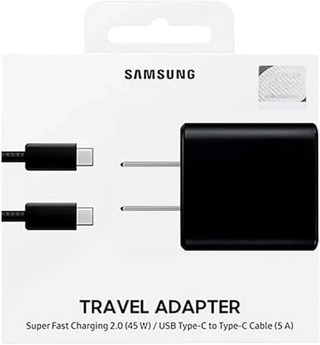 Samsung Official 45W Adapter with Type C (5A ) 1.8M Cable