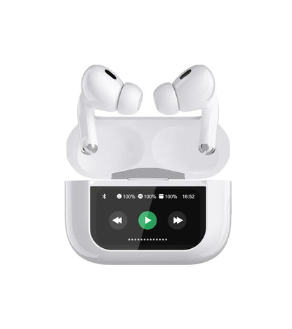A9 Pro AirPods – ANC | ENC | Touch Screen Display | Long Battery Backup