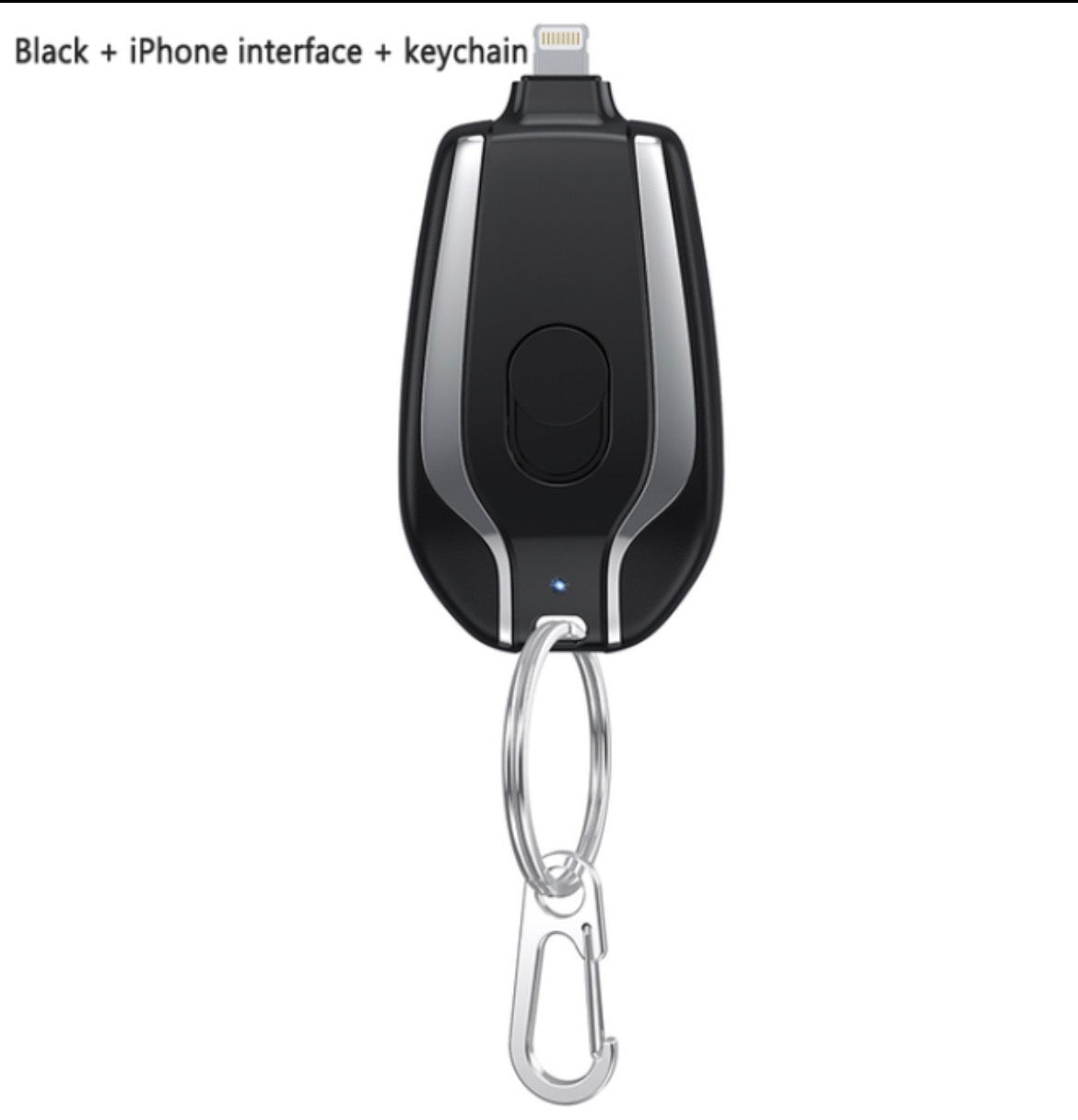 1500mAh Portable Keychain Power Bank | Mini Emergency Charger