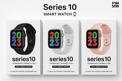 Series 10 Smart Watch – Premium Display | Fitness & Style Combo