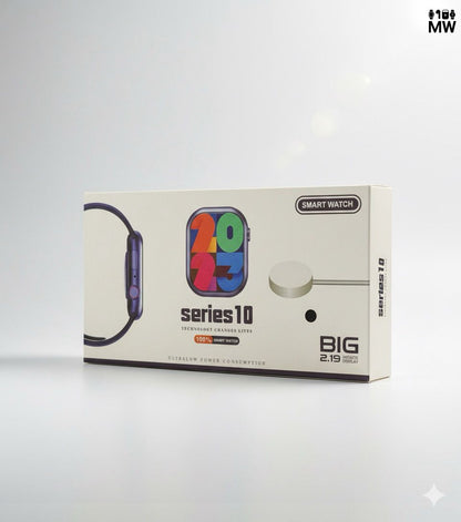 Series 10 Smart Watch – Premium Display | Fitness & Style Combo