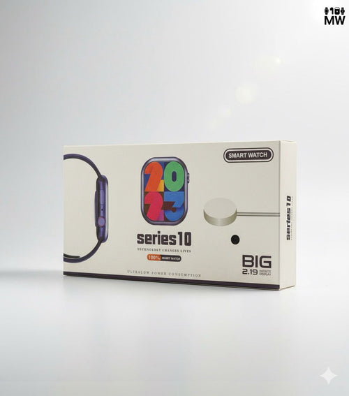 Series 10 Smart Watch – Premium Display | Fitness & Style Combo