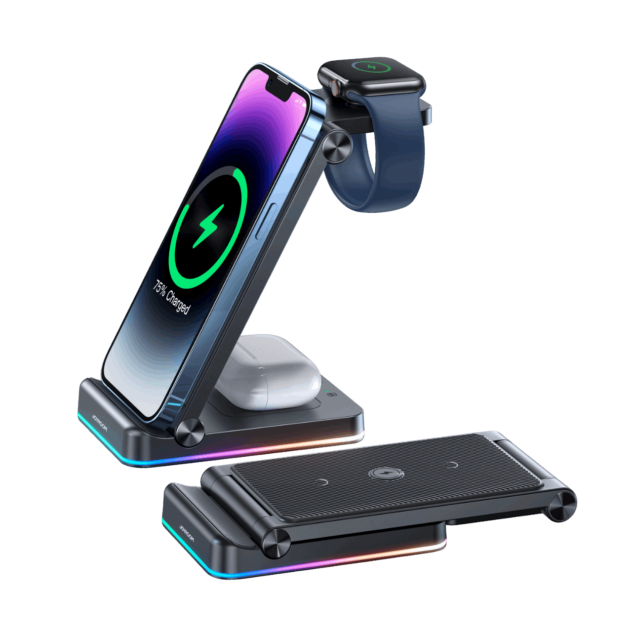 Joyroom JR-WQN01 3 in 1 Magnetic Charging Station Charger