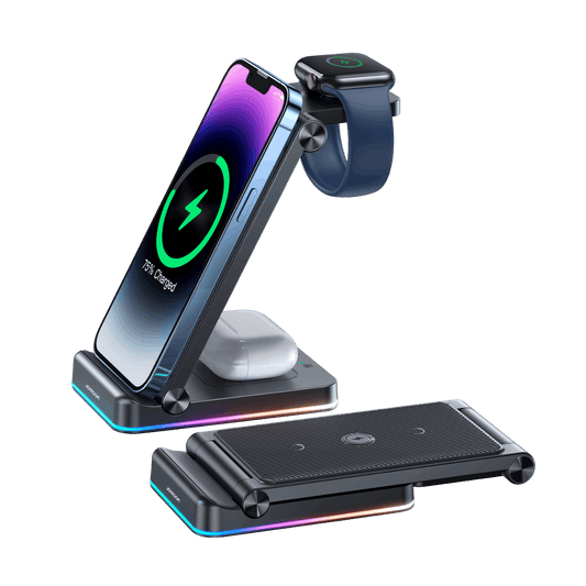 Joyroom JR-WQN01 3 in 1 Magnetic Charging Station Charger