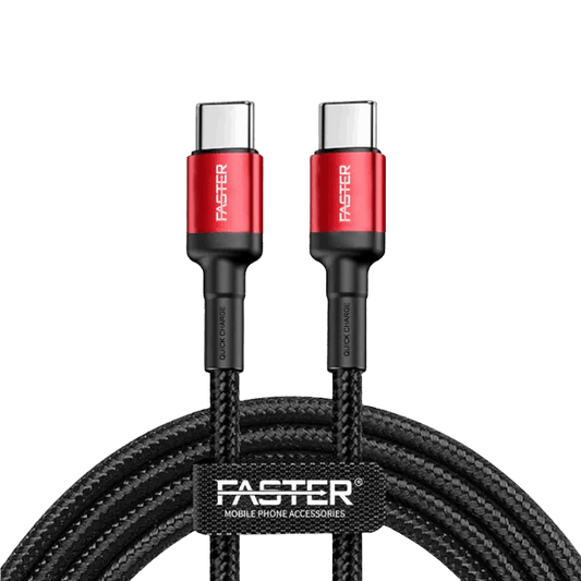 FASTER FC-60W Type-C To Type-C 3A PD Cable