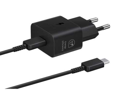 Samsung 2 Pin 25W PD Adapter | USB To Type C Cable
